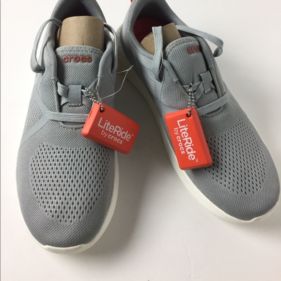 crocs men's literide mesh lace